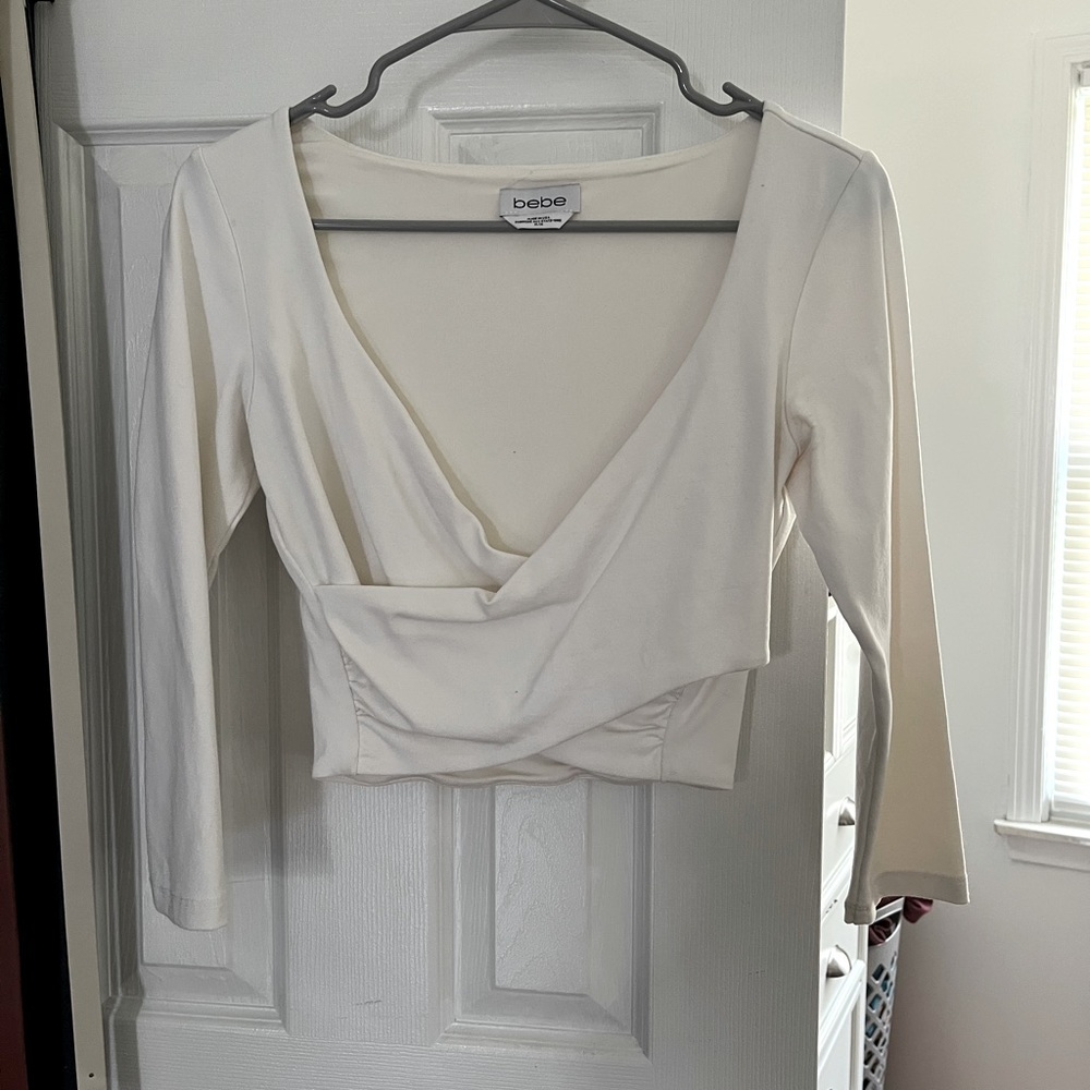 Bebe crop top